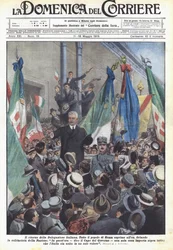 The Return of the Italian Delegation