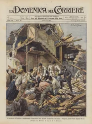 The Earthquake in Calabria, a Little Girl Still Alive Pulled from the Rubble of a House ?