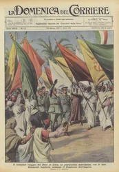 The Triumphal Journey of the Duce in Libya