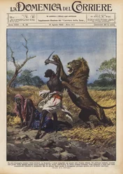 In a thicket near the Uebi Scebeli, in Somalia, a heroic act of filial love was performed