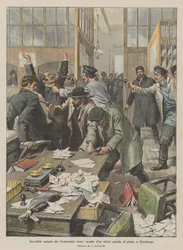 Incredible Audacity of Russian Revolutionaries, Assault on a Post Office in Broad Daylight in St. Petersburg