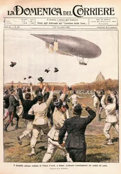 Flight of Airship Piloted by Crocco and Ricaldoni