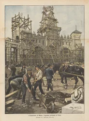 The Milan Exhibition, the Main Entrance to the Park