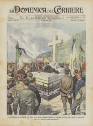 The Inauguration of the Monument to the Alpine Guide Ollier Who Disappeared During the Duke
