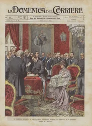 The Birth Ceremony of Princess Mafalda at the Quirinale on November 23