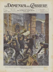 The Serious Revolt of the Boys of the Marchiondi Reformatory in Milan, Assault and Destruction of the Workshops