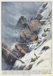 The Storm That Overturns a Train