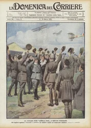 The Awarding of the Military Cross to Gabriele d