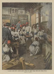 The New School of Arts and Crafts Opened in Cheren for Indigenous Boys of Our Eritrean Colony