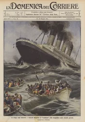 The massacre of the innocents, the Germans sink the Lusitania, which was carrying almost two thousand people