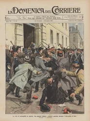 The Nationality Struggles in Austria, Between Italian and Austrian Students in Front of the University of Graz