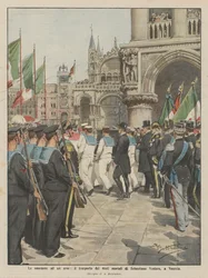 Honors to a Hero, the Transport of the Mortal Remains of Sebastiano Veniero to Venice