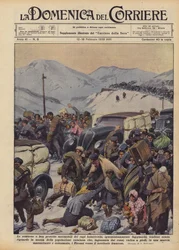 The Sumptuous and Well-Protected Cars of the Bolshevik Leaders, Ignominiously Fleeing
