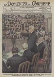 Sonnino Delivers His Noble Speech to the Chamber with Unforgettable Success