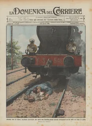 Remarkable act of valor, railway stoker saves a girl near Ancona by lying down