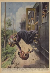 On the Bovino-Orsara Line, Near Benevento, a Four-Year-Old Child Escaped