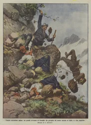 Tragic Alpine Ascent, a Great Lawyer from Grenoble Falls from the Mountain Together