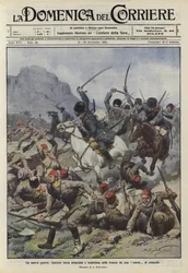 Turkish Infantry Attacked in the Trenches by a Company of Cossacks