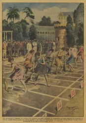 A competition for housewives was held in Los Angeles, with great success