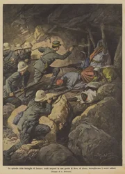 An Episode of the Battle of Zanzur, Arabs Surprised in a Cave Where They Were Safe