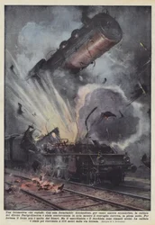 An Exploding Locomotive