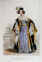 Marie Dorval in the Role of Marion Delorme by Victor Hugo