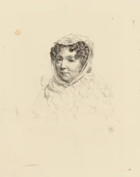 Portrait of Madame Desforges, Devéria