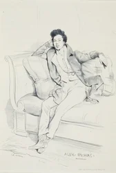 Portrait of Alexander Dumas