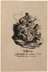 Portrait Medallion of Faust and Marguerite, publisher