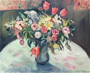 Tulips and Marguerites