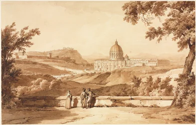 View of St. Peters, Rome