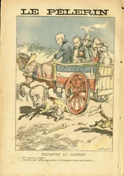 Illustration of Achille Lemot (1846-1909) in Le Pelerin
