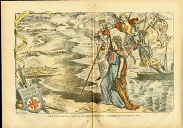 Illustration of Achille Lemot in Le Pelerin