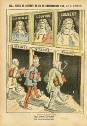 Illustration in Le Pelerin
