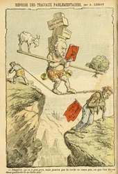 Illustration of Achille Lemot in Le Pelerin