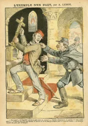 Illustration in Le Pelerin