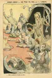 Illustration of Achille Lemot in Le Pelerin