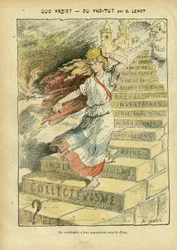 Illustration of Achille Lemot in Le Pelerin