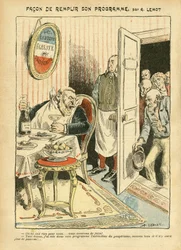 How to Fulfill His Program - Social, Misery, Gastronomy Cook, Socialism - Jaures Jean, Depute, Homemans - Food Metaphor, Opposition/Association