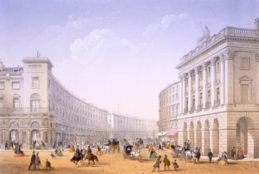 The Quadrant and Regent Street, London