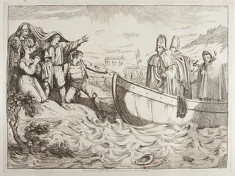Landing by the Tiber