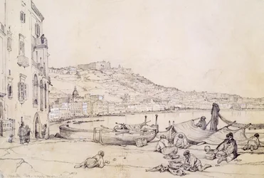 View of Naples from Margellina
