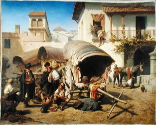 Posada San Rafael, Cordoba, c.1861
