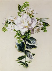 A Floral Cross