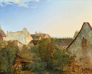 View over Viennese Suburban Houses (Beatrixgasse)