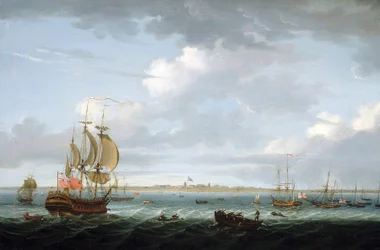 Navigation off the Coast of Madras, India, with a Description of the Port and the City