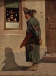 Soldier at the Denture Shop