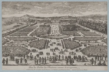 The Tuileries Garden, 1680