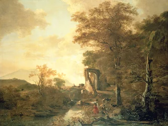 Landscape with Arched Gateway, c.1654