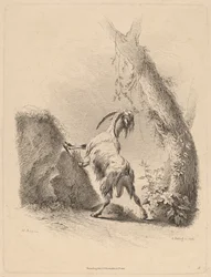 Goat in a Landscape